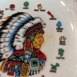 FAIRWAY. Made in Japan   Indian chief and signs